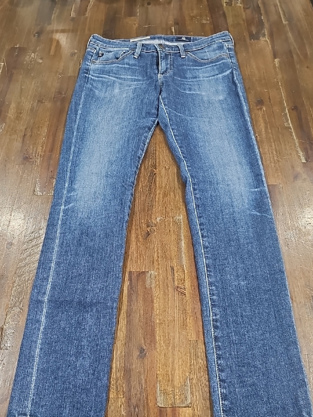 Ag Adriano Goldschmied Indigo Blue The Stilt Jeans